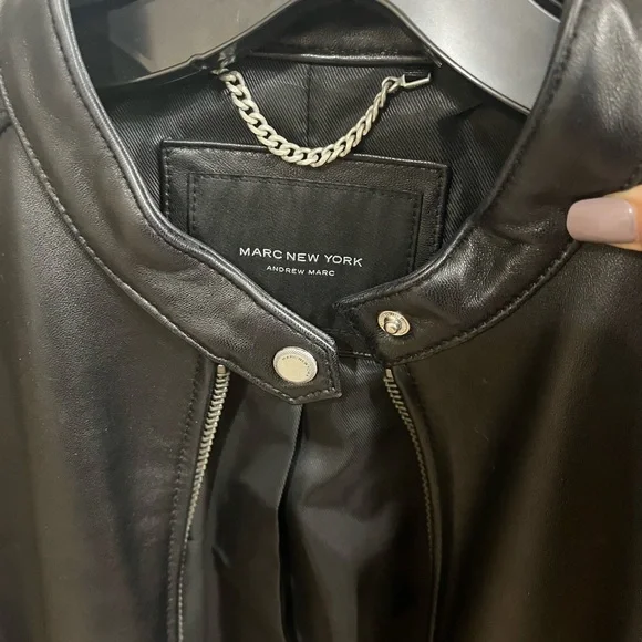 Marc New York Genuine Leather Jacket - Picture 7 of 9